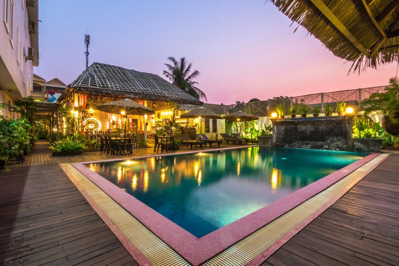 Wheel Garden Residence Siem Reap Bagian luar foto