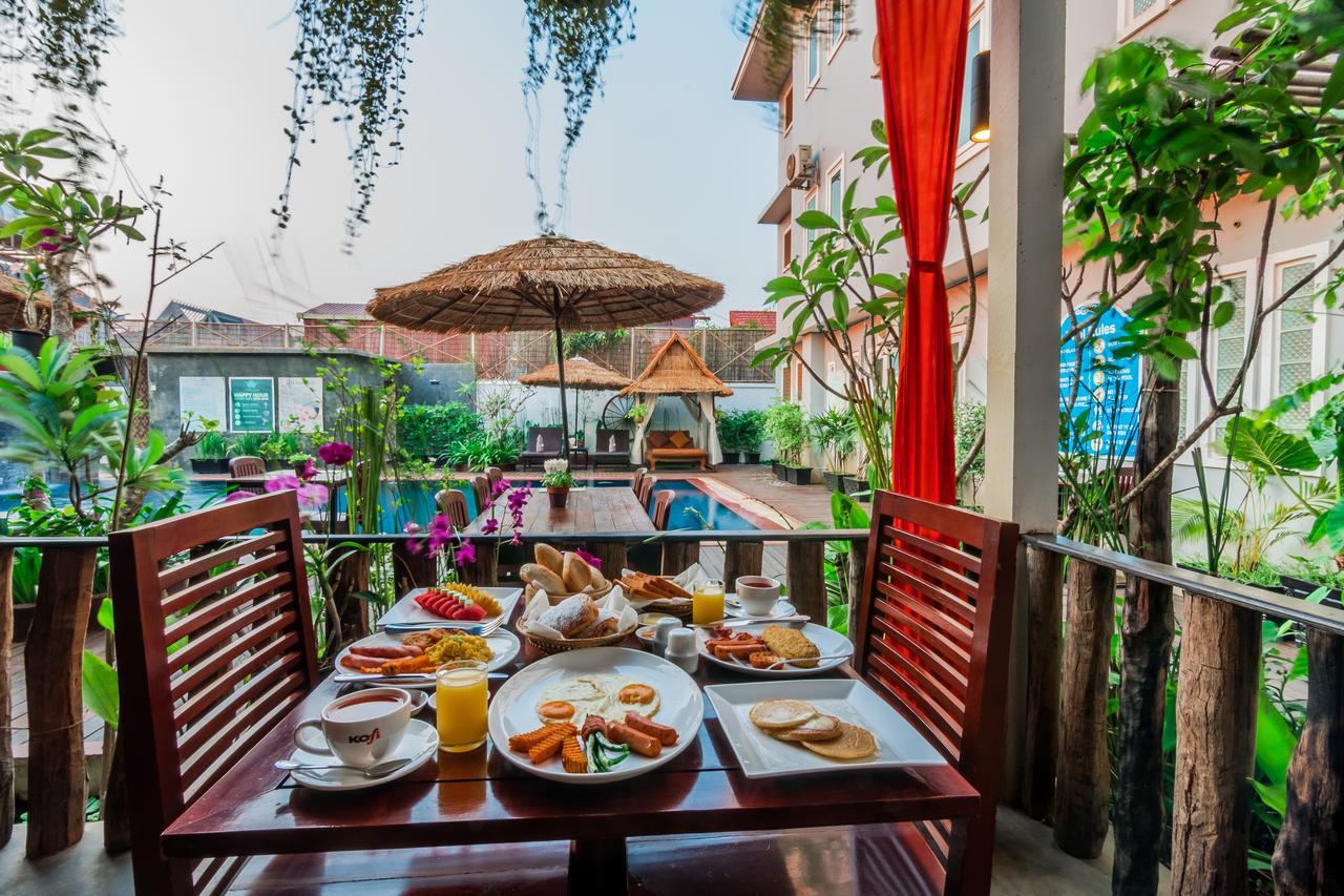 Wheel Garden Residence Siem Reap Bagian luar foto