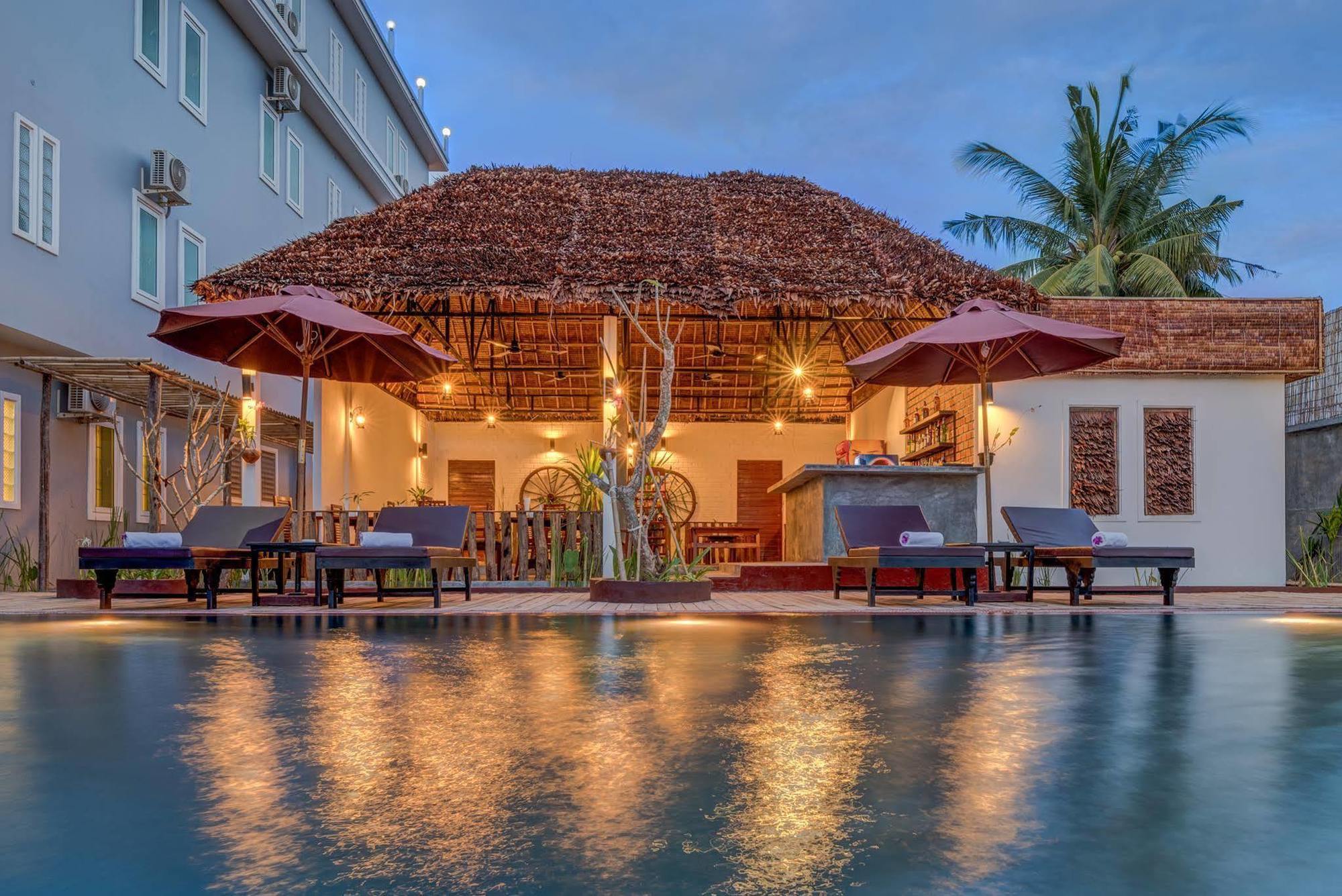 Wheel Garden Residence Siem Reap Bagian luar foto