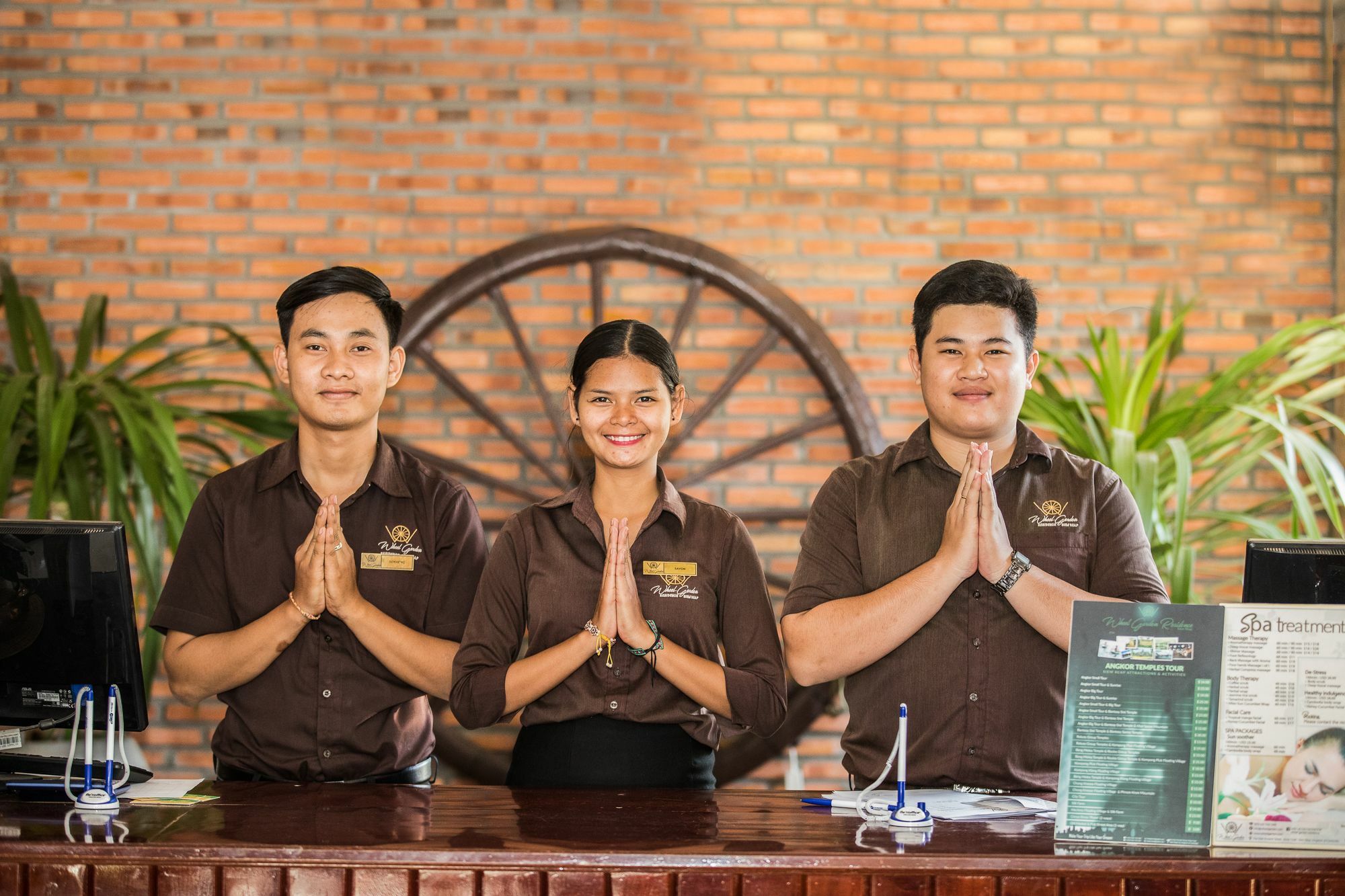Wheel Garden Residence Siem Reap Bagian luar foto